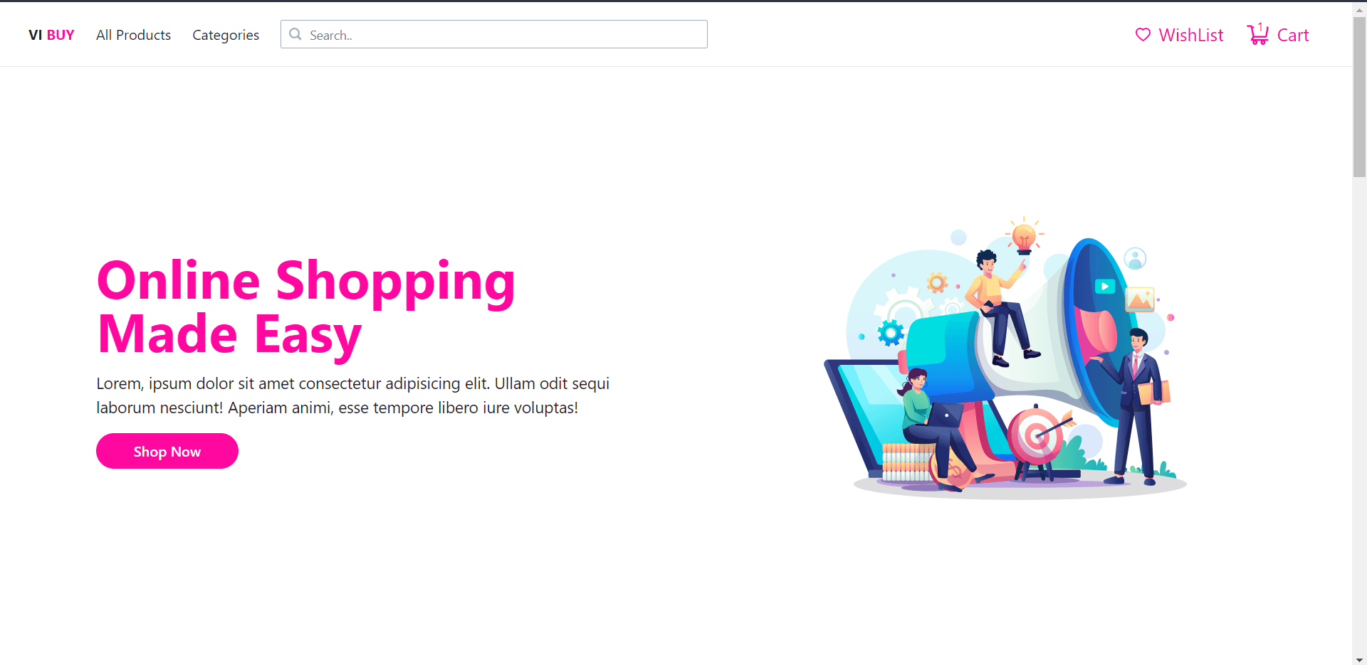 Digital Ecommerce Website